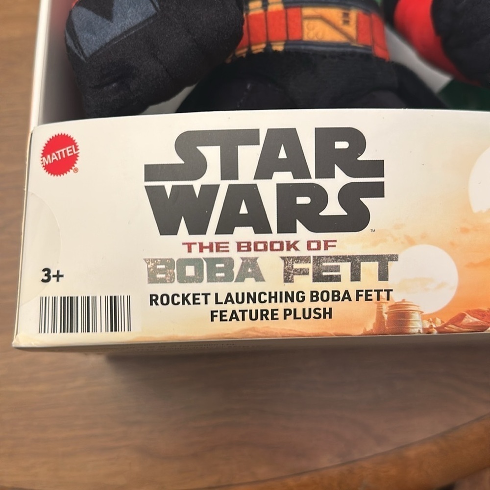Star Wars Green and Red Stuffed Boba Fett Plush - Picture 4 of 6